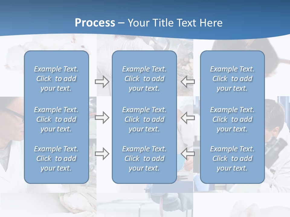 Injection Black Glasses PowerPoint Template