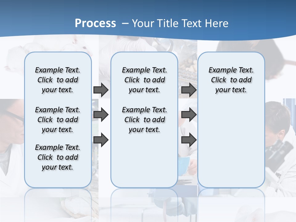 Injection Black Glasses PowerPoint Template