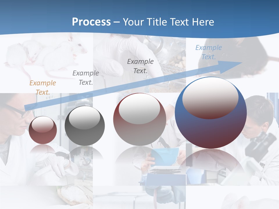 Injection Black Glasses PowerPoint Template