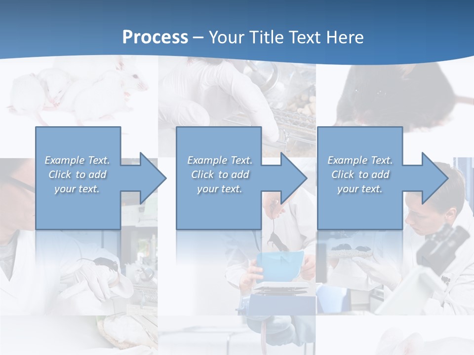 Injection Black Glasses PowerPoint Template