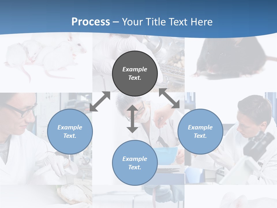 Injection Black Glasses PowerPoint Template
