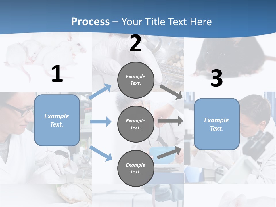 Injection Black Glasses PowerPoint Template