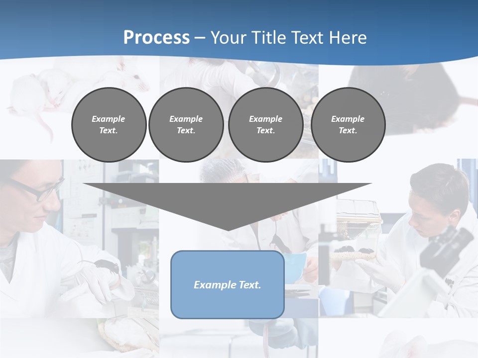 Injection Black Glasses PowerPoint Template