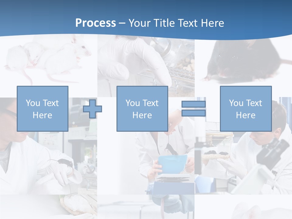 Injection Black Glasses PowerPoint Template