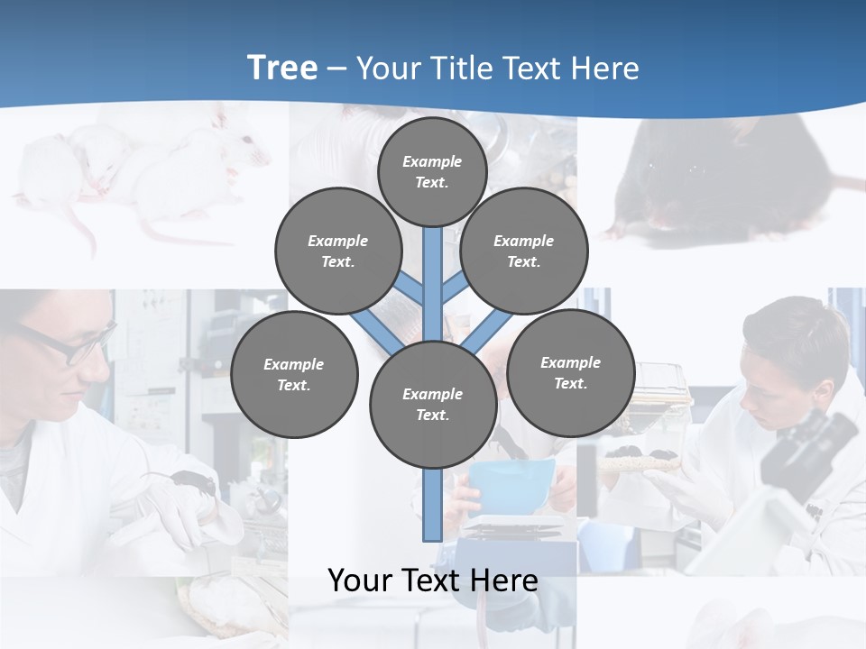 Injection Black Glasses PowerPoint Template