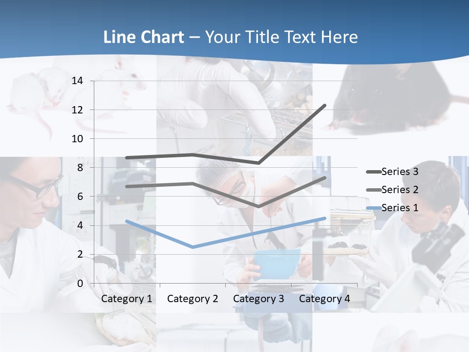 Injection Black Glasses PowerPoint Template
