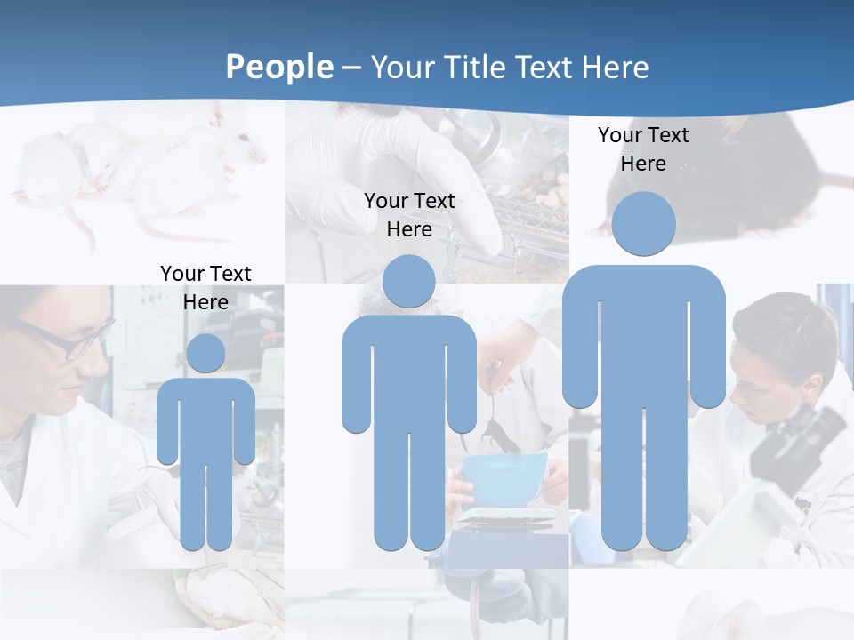 Injection Black Glasses PowerPoint Template