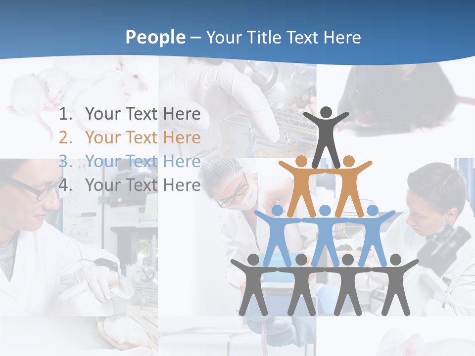 Injection Black Glasses PowerPoint Template