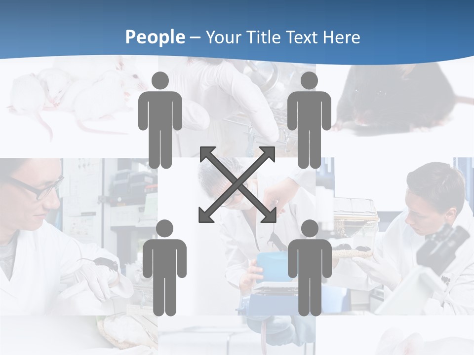 Injection Black Glasses PowerPoint Template