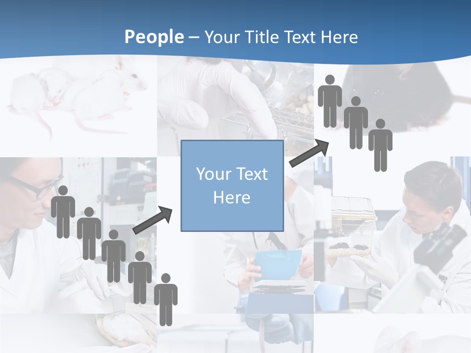 Injection Black Glasses PowerPoint Template