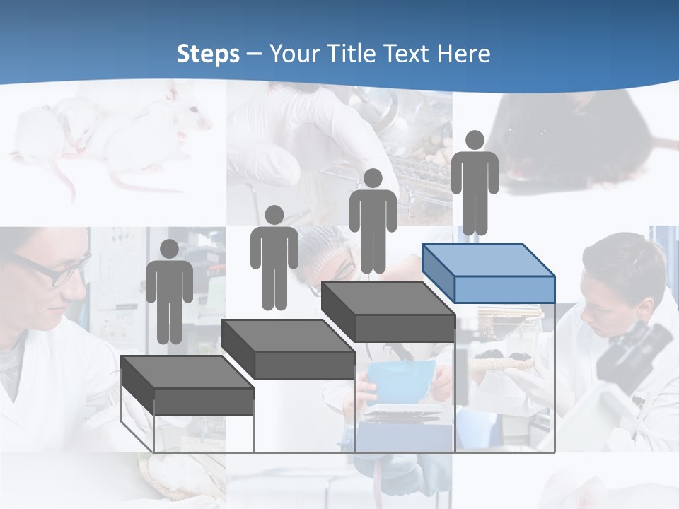 Injection Black Glasses PowerPoint Template