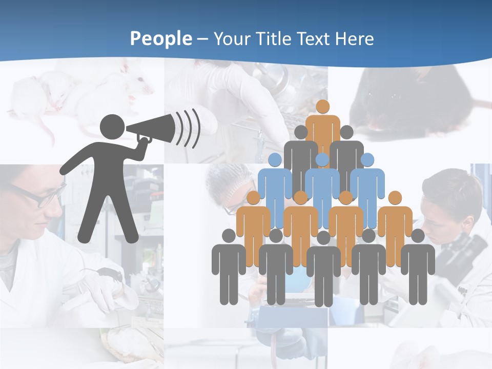 Injection Black Glasses PowerPoint Template