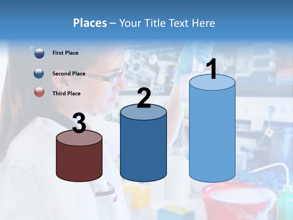 European Technical Assistant Chemist PowerPoint Template