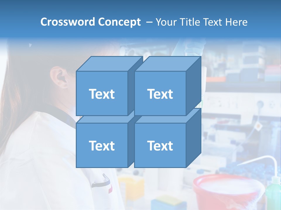 European Technical Assistant Chemist PowerPoint Template
