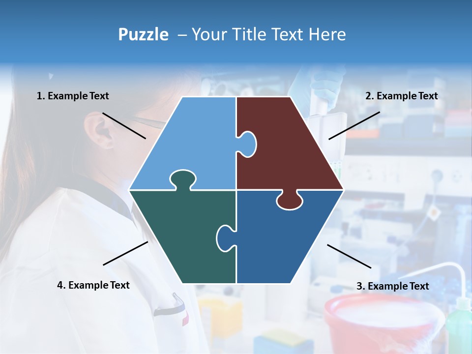 European Technical Assistant Chemist PowerPoint Template