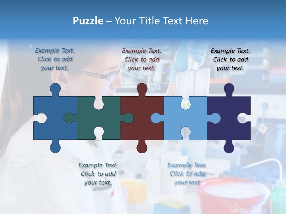 European Technical Assistant Chemist PowerPoint Template