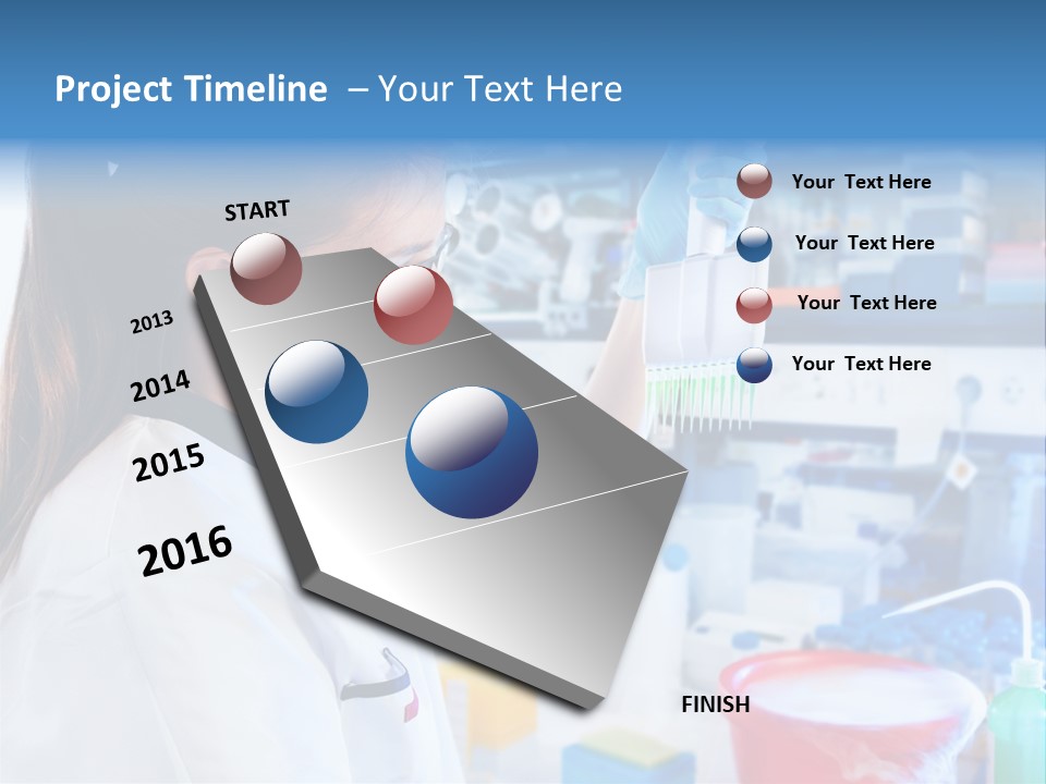 European Technical Assistant Chemist PowerPoint Template
