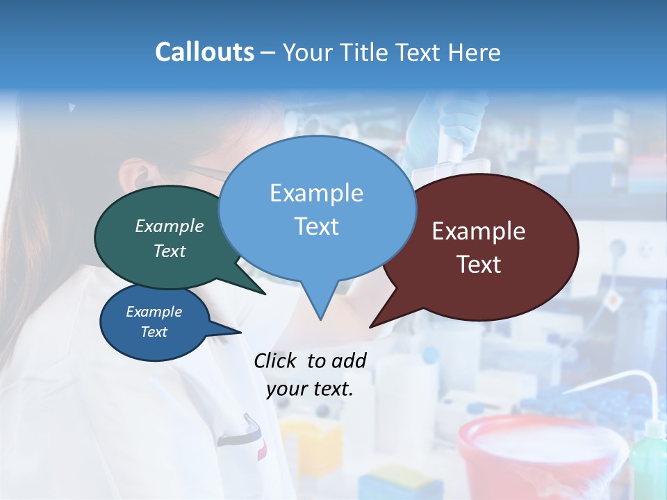 European Technical Assistant Chemist PowerPoint Template