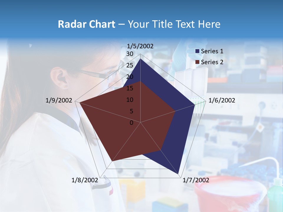 European Technical Assistant Chemist PowerPoint Template