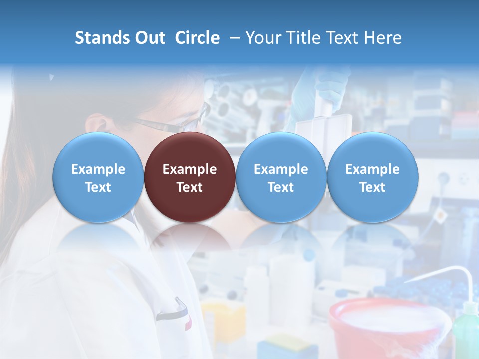 European Technical Assistant Chemist PowerPoint Template