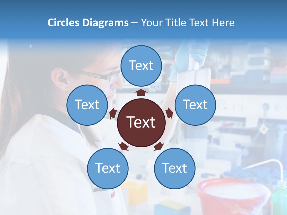 European Technical Assistant Chemist PowerPoint Template