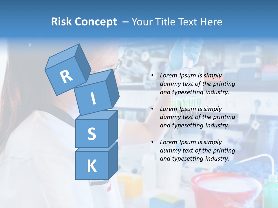 European Technical Assistant Chemist PowerPoint Template