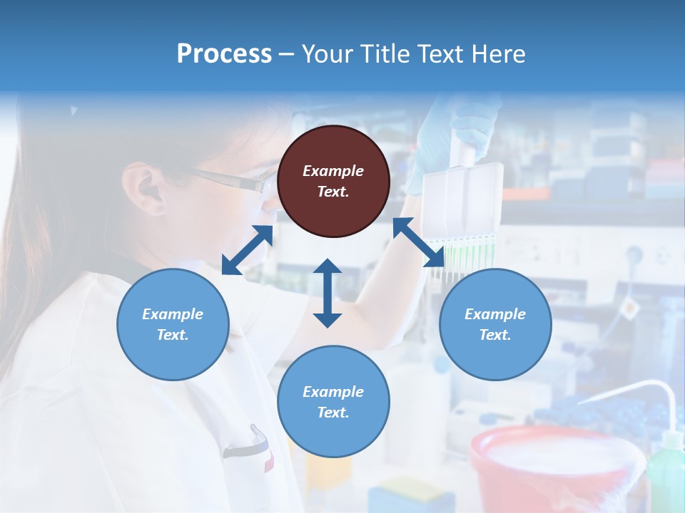 European Technical Assistant Chemist PowerPoint Template