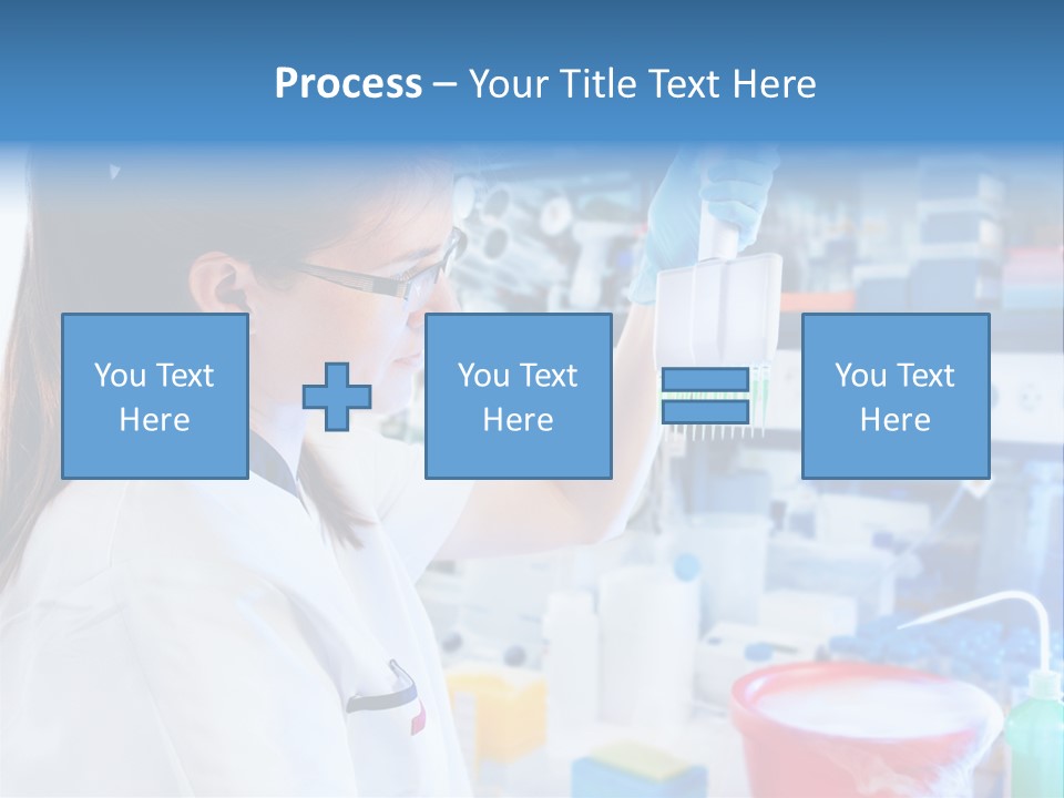 European Technical Assistant Chemist PowerPoint Template