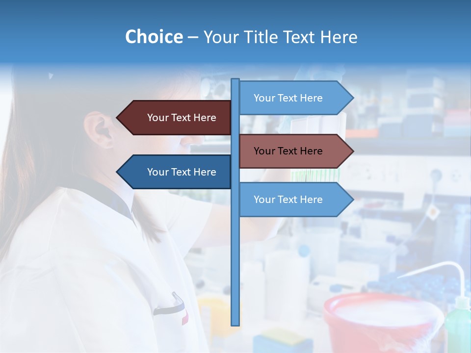 European Technical Assistant Chemist PowerPoint Template