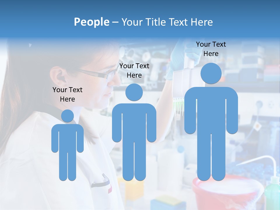 European Technical Assistant Chemist PowerPoint Template