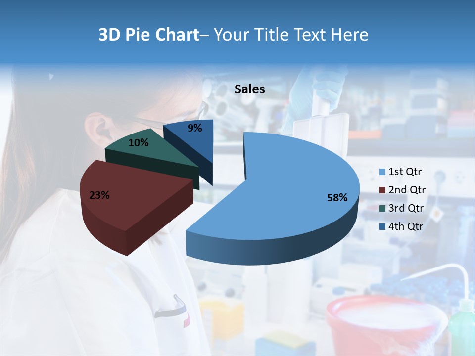 European Technical Assistant Chemist PowerPoint Template