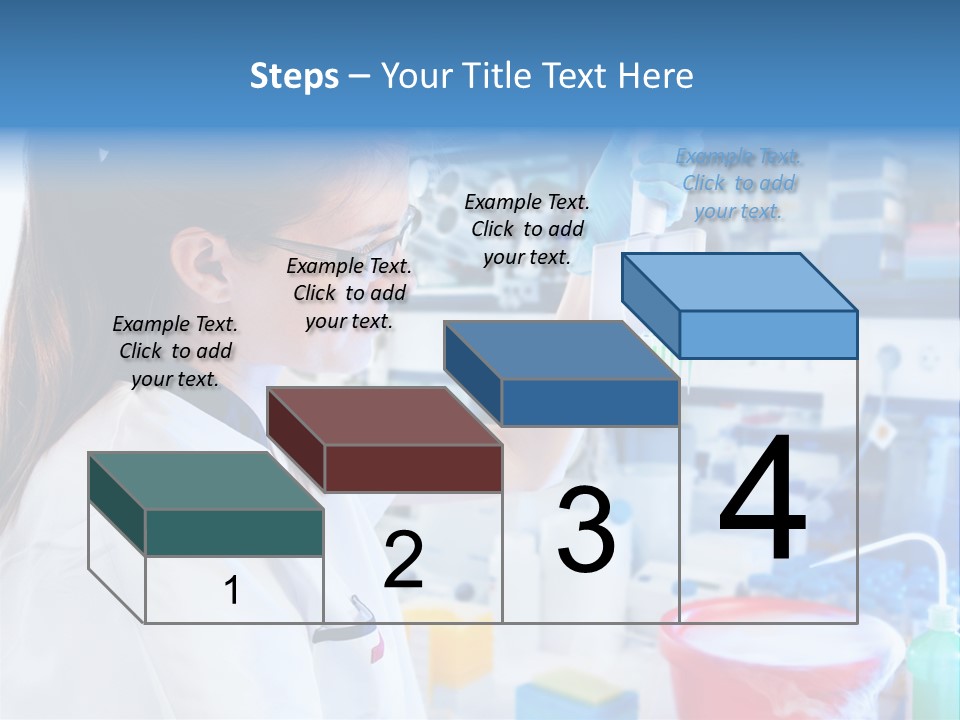 European Technical Assistant Chemist PowerPoint Template