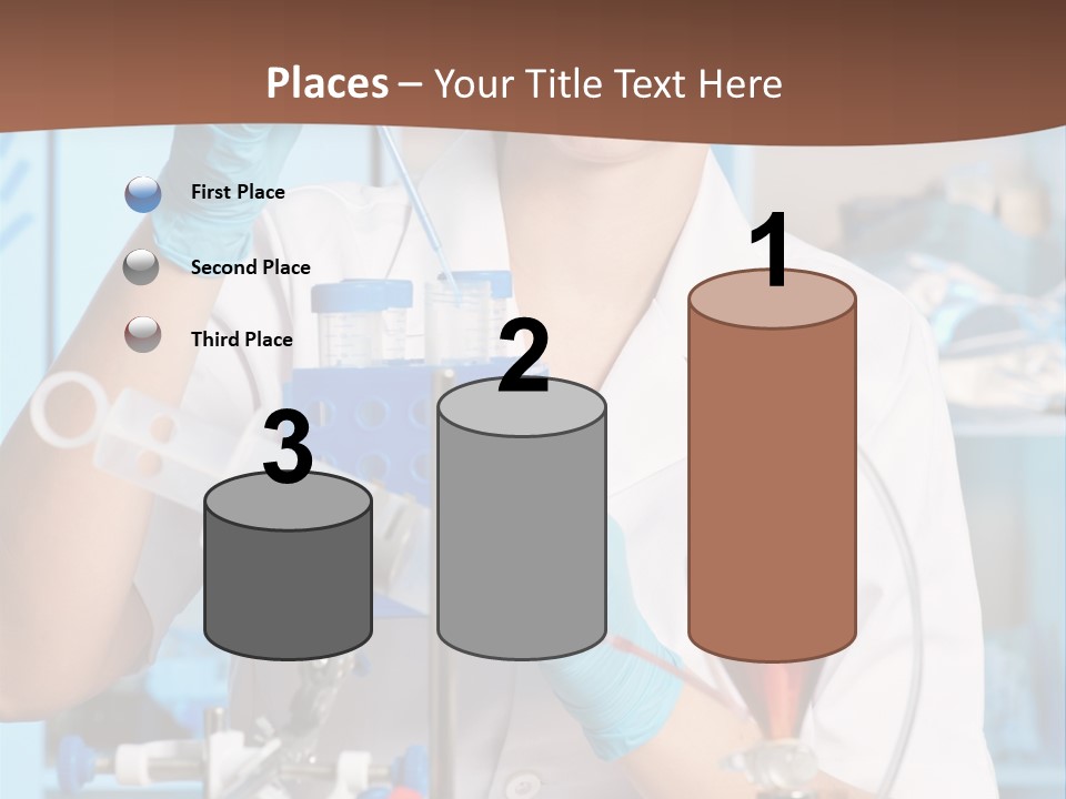 Medicine Researcher Test PowerPoint Template