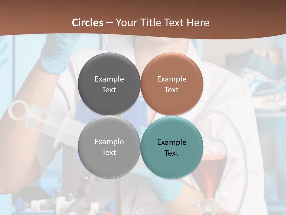 Medicine Researcher Test PowerPoint Template