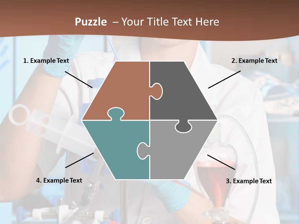 Medicine Researcher Test PowerPoint Template