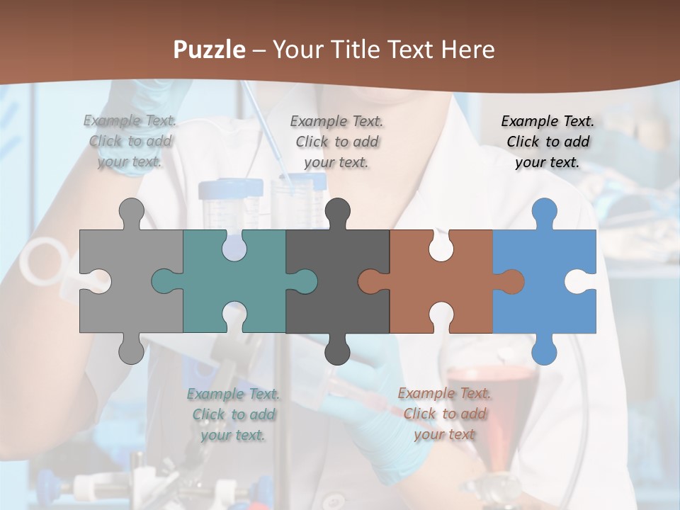 Medicine Researcher Test PowerPoint Template