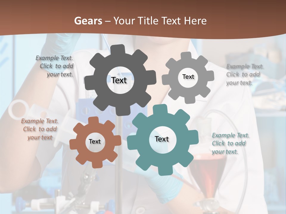 Medicine Researcher Test PowerPoint Template