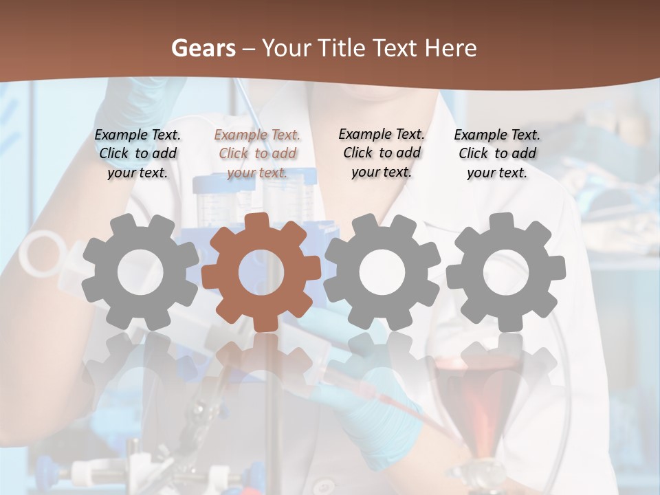 Medicine Researcher Test PowerPoint Template