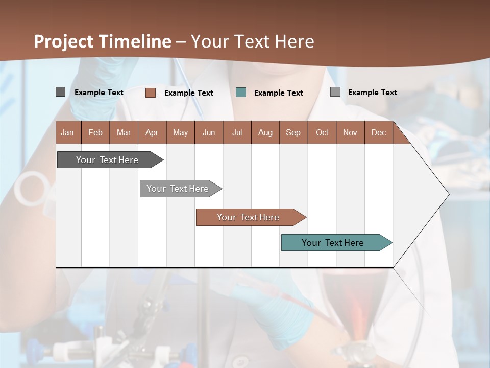 Medicine Researcher Test PowerPoint Template