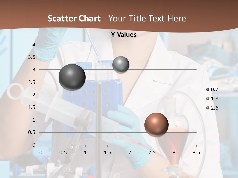 Medicine Researcher Test PowerPoint Template
