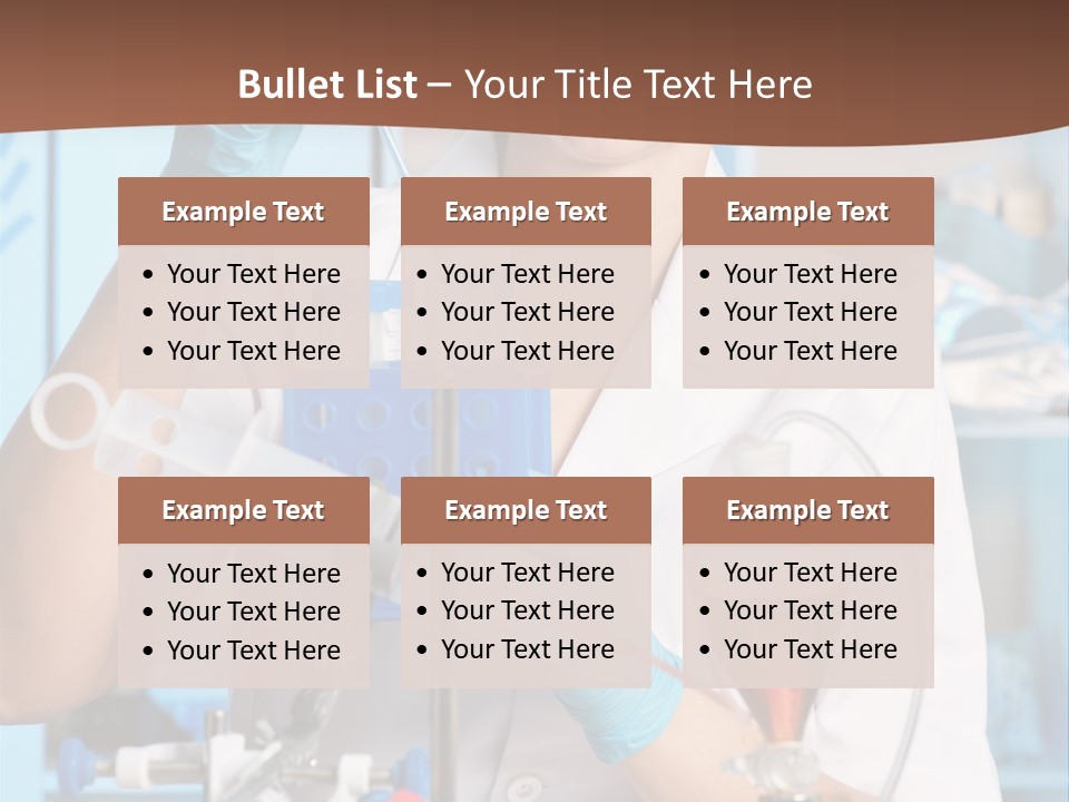 Medicine Researcher Test PowerPoint Template