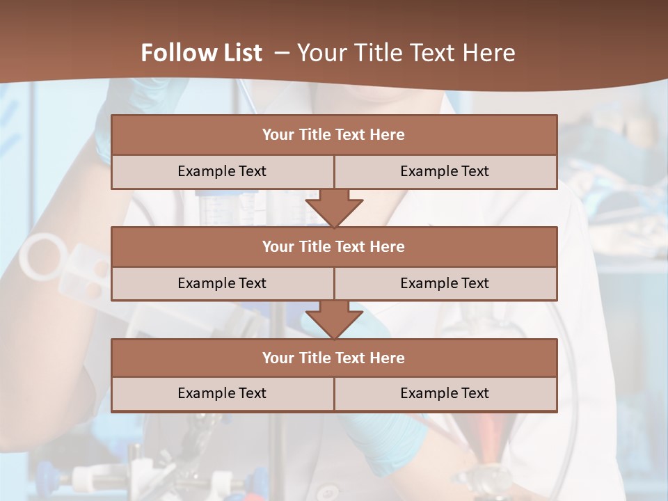 Medicine Researcher Test PowerPoint Template