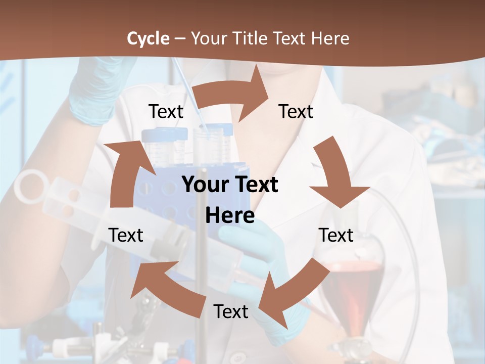 Medicine Researcher Test PowerPoint Template