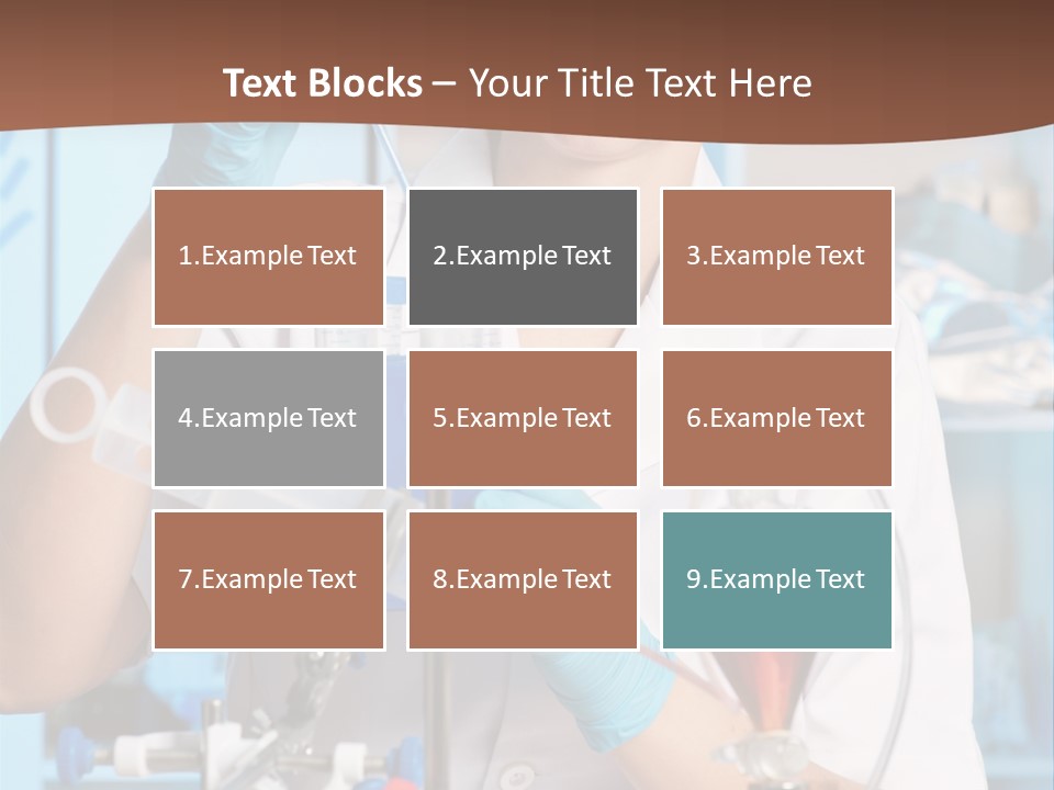 Medicine Researcher Test PowerPoint Template