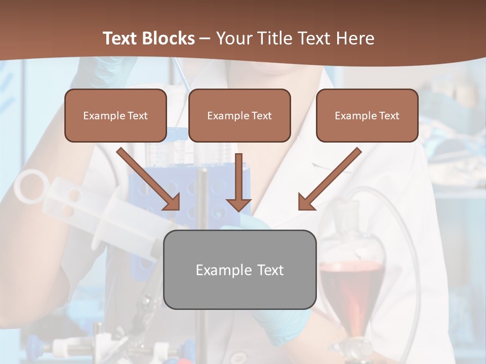 Medicine Researcher Test PowerPoint Template