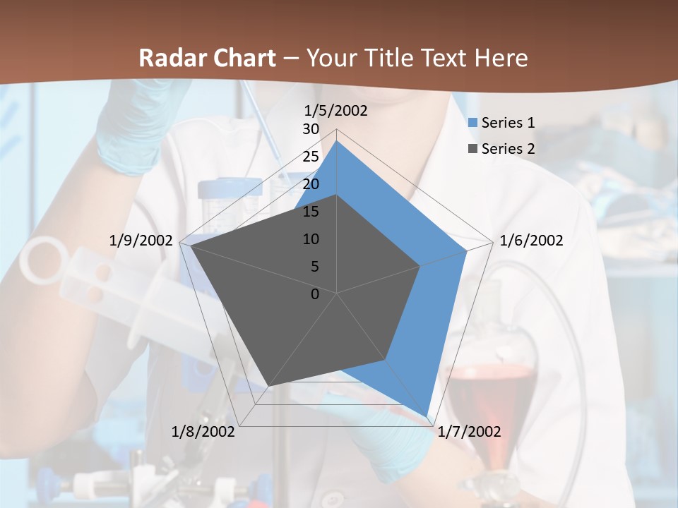 Medicine Researcher Test PowerPoint Template