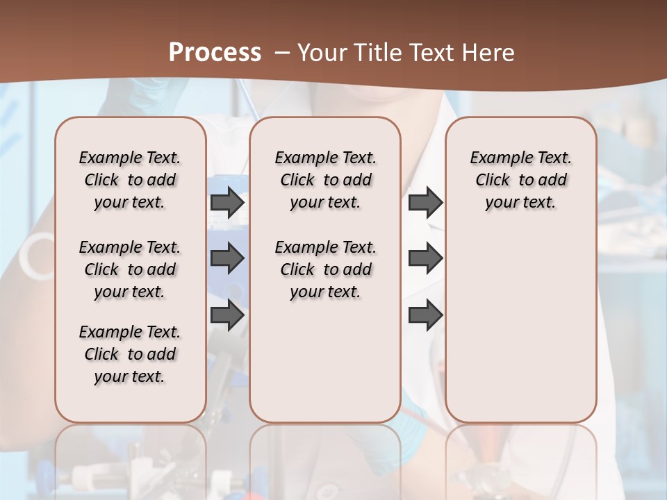 Medicine Researcher Test PowerPoint Template