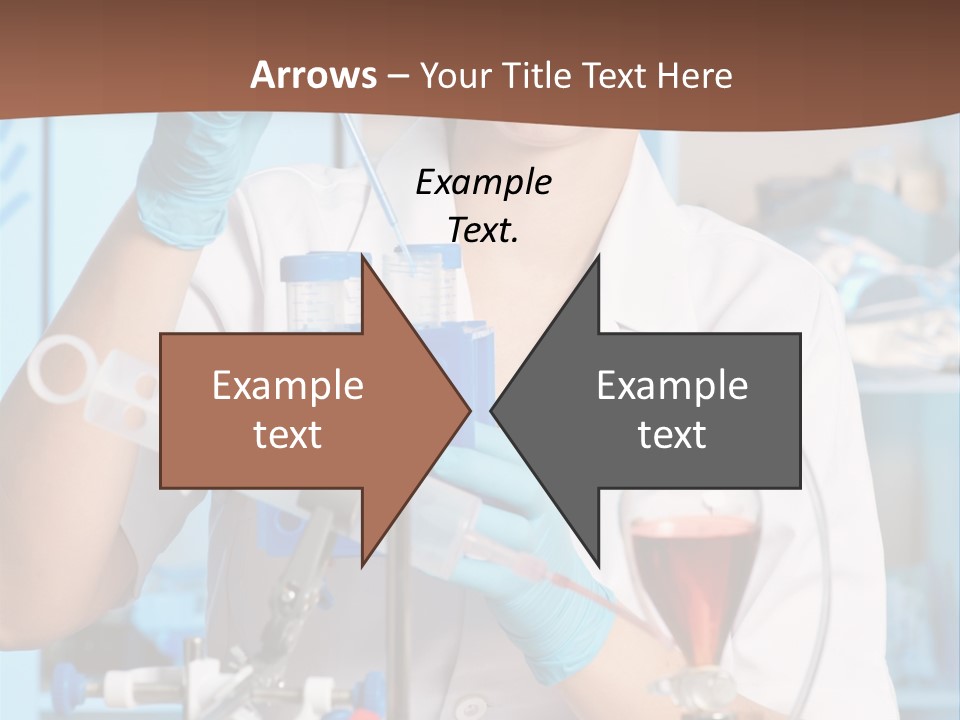 Medicine Researcher Test PowerPoint Template