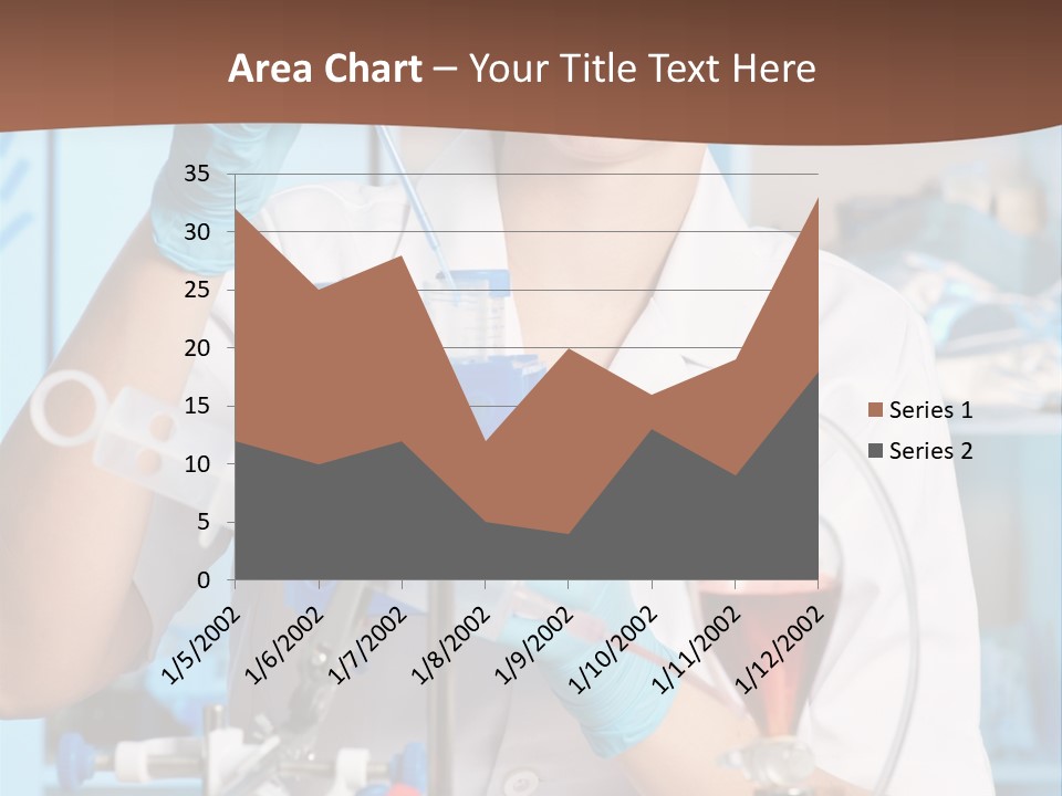 Medicine Researcher Test PowerPoint Template