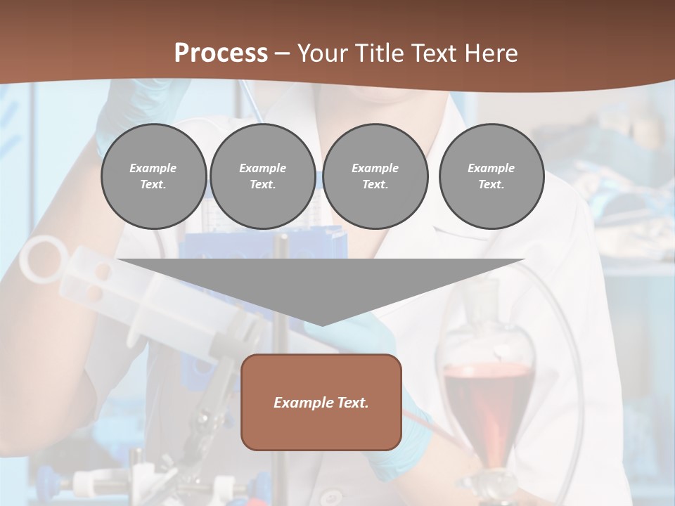 Medicine Researcher Test PowerPoint Template